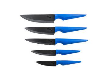 Guy Fieri Knuckle Sandwich 4pc Block Set - Ergo Chef Knives