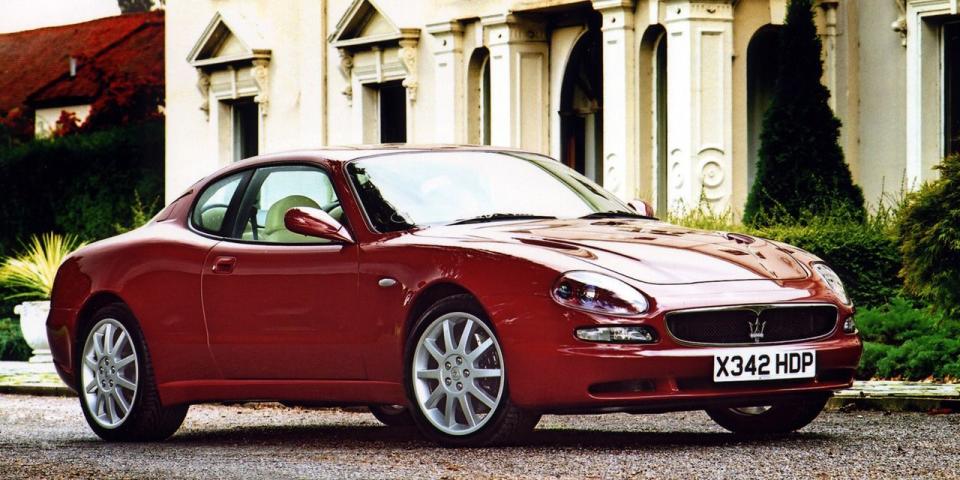 <p>The 3200 GT's looks <a href="http://www.caranddriver.com/news/maserati-3200gt-and-320s-car-news" rel="nofollow noopener" target="_blank" data-ylk="slk:recall those of the Maserati 3500 GT's;elm:context_link;itc:0;sec:content-canvas" class="link ">recall those of the Maserati 3500 GT's</a> from the 1960s. </p>