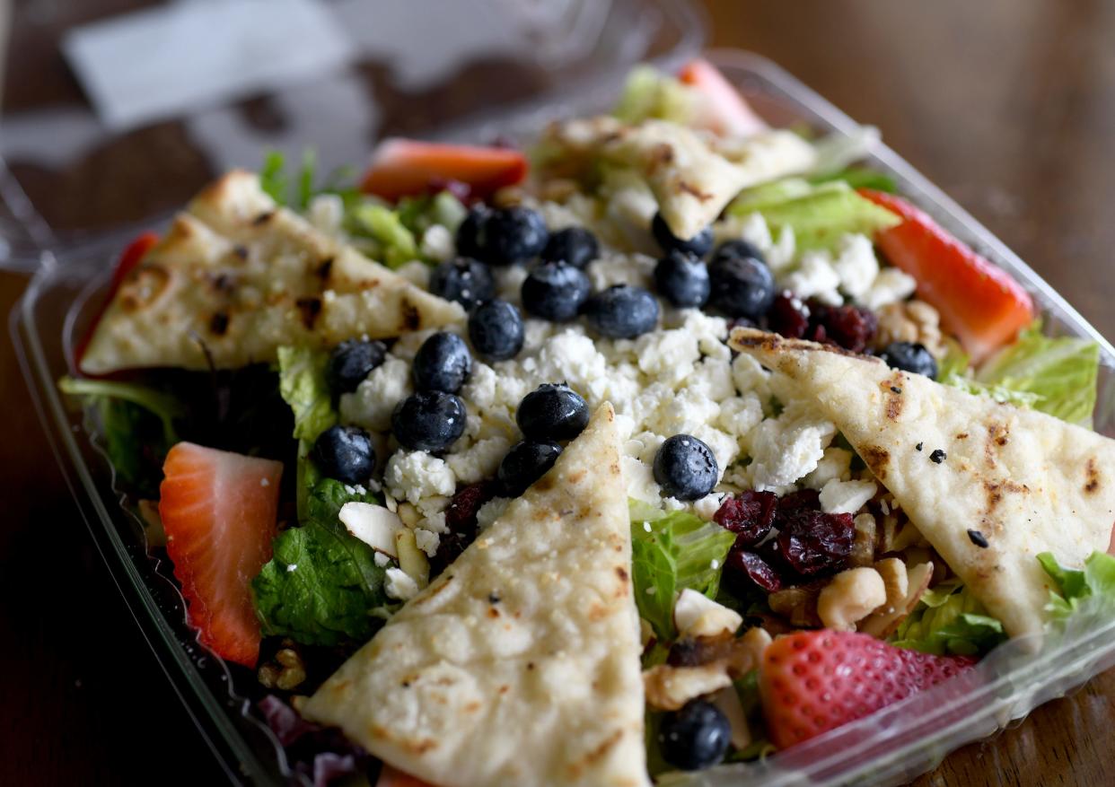 Big Ass Salads' menu offers 14 salads, plus a build-your-own salad option.