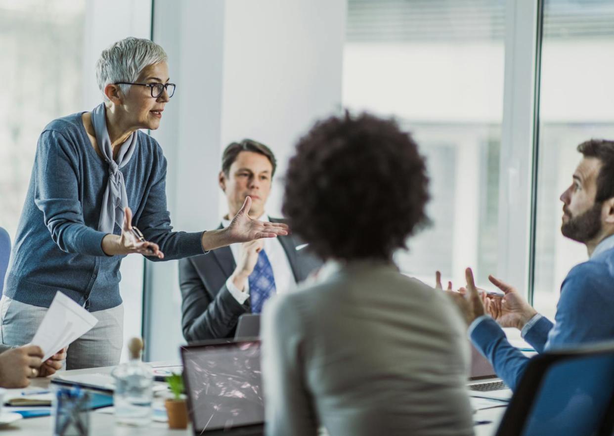 What makes someone do the opposite of what you're suggesting? <a href="https://www.gettyimages.com/detail/photo/senior-female-leader-arguing-with-her-colleague-on-royalty-free-image/1186863574" rel="nofollow noopener" target="_blank" data-ylk="slk:skynesher/E+ via Getty Images;elm:context_link;itc:0;sec:content-canvas" class="link ">skynesher/E+ via Getty Images</a>