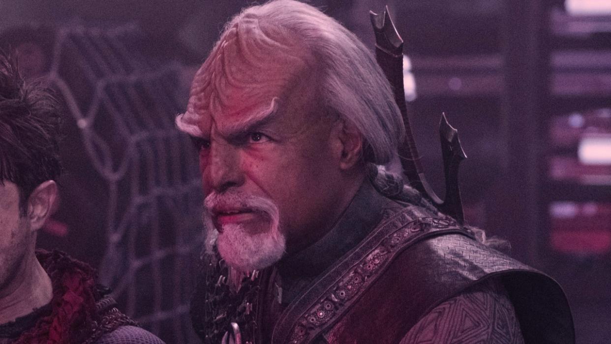  Worf on Star Trek: Picard on Paramount+ 