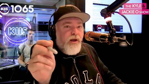 Kyle Sandilands has defended his friend Karl Stefanovic's role on the Today show. Photo: KIIS101.1