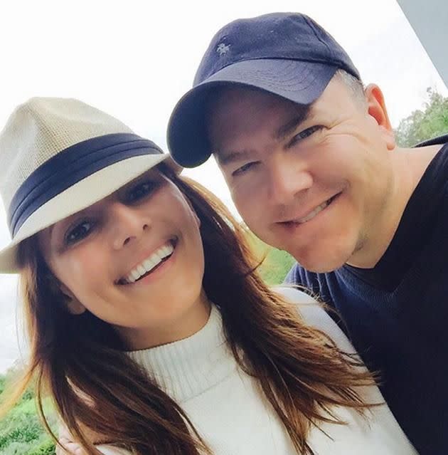 Meant to be: Sally Obermeder and husband Marcus met on a blind date that didn’t go to the original plan. “It was a blind date that went wrong but went right,” Sally said. Photo: Instagram