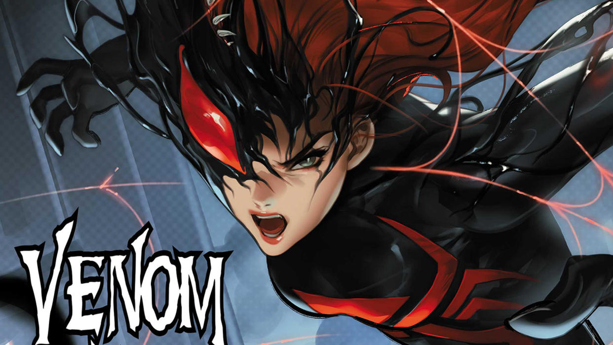  Black Widow: Venomous #1 cover art. 