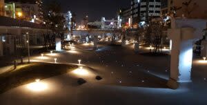 The night scene of “The Spring.” (Courtesy of Tainan City Government)