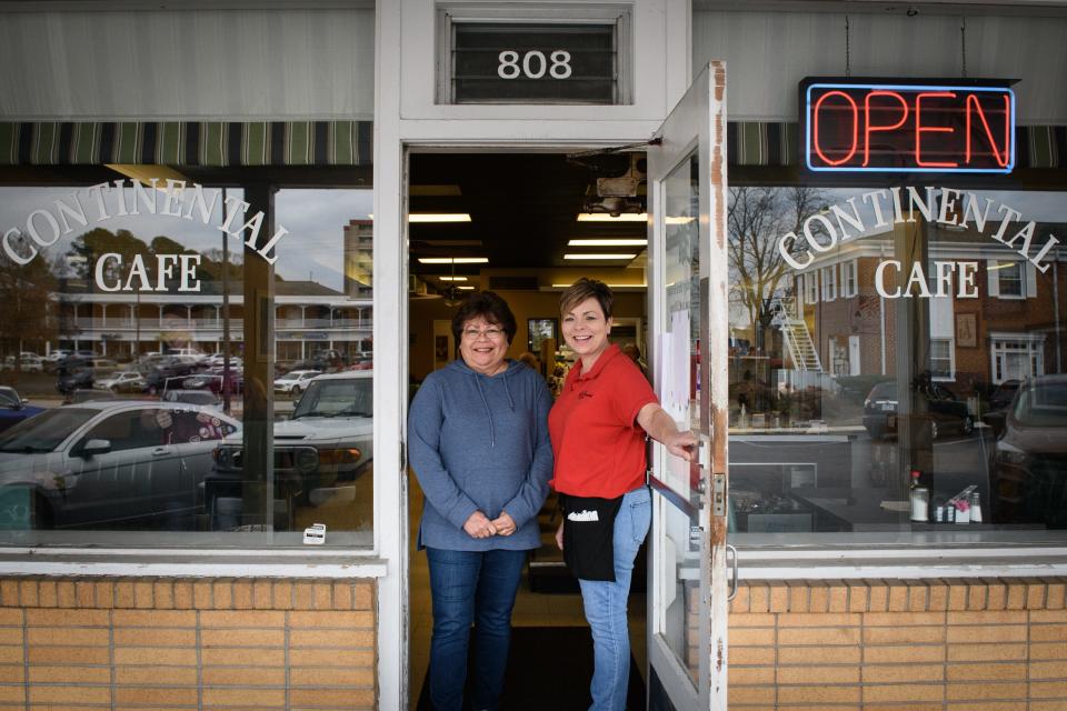 Lynn Prevatte, left, and her daughter Beverly Chavis are the owners of Continental Cafe in Eutaw Shopping Center.