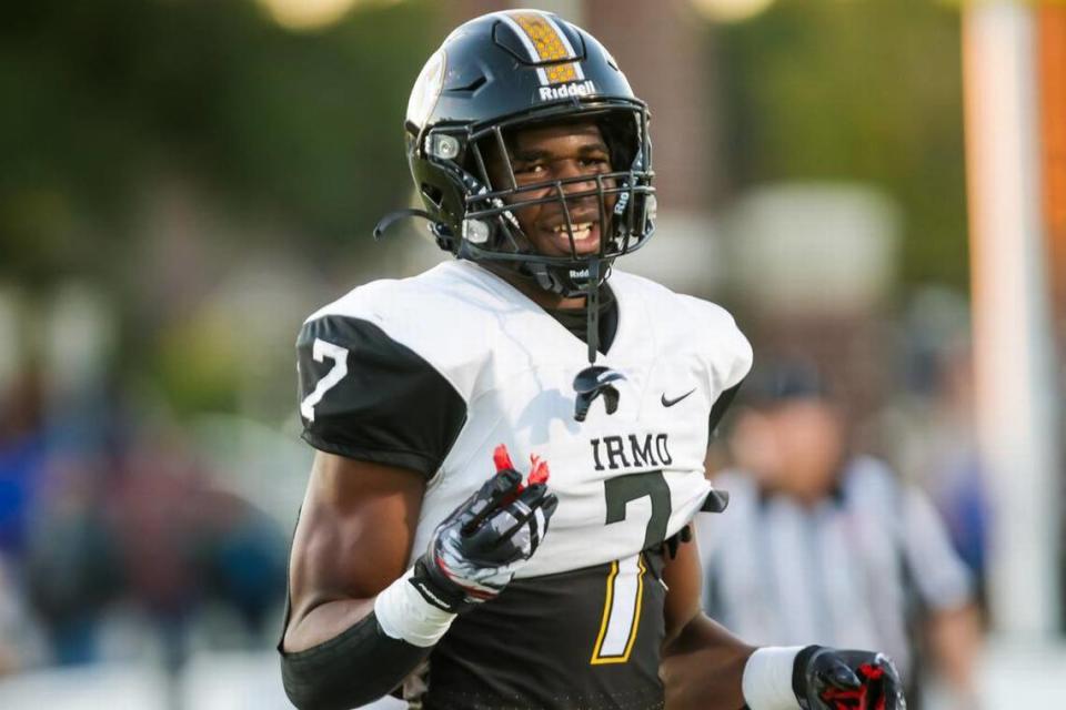 Irmo’s Nick Emmanwori could end up at safety or linebacker for the Gamecocks.
