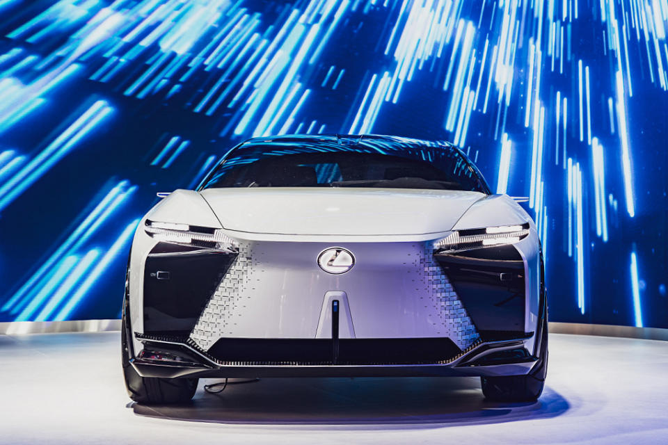 LF-Z Electrified Concept 期間限定展出。