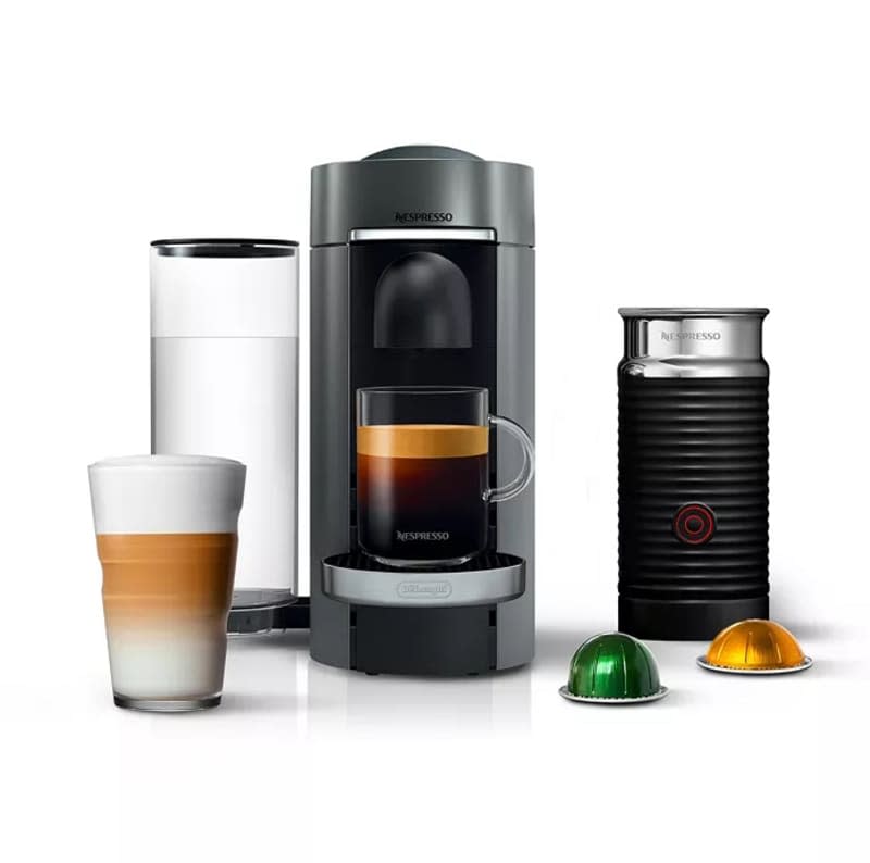 Nespresso VertuoPlus Deluxe Coffee and Espresso Machine