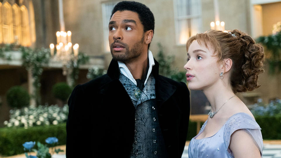 Bridgerton has been watched by over 63 million households and while some of us were more focused on the romance, others have noticed some glaringly modern details in the show, despite its 1813 setting. Photo: Netflix