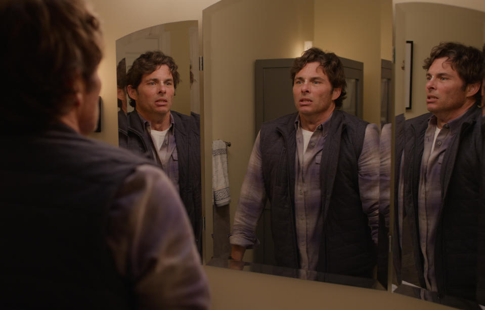 James Marsden as Ben Wood in 'Dead to Me' Season 3