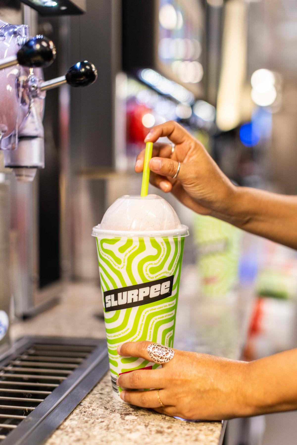 Saturday is 'Bring Your Own Cup Day' at 7Eleven. Get your Slurpee on