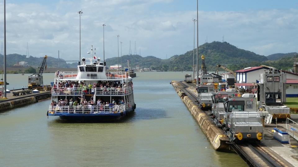 乾旱緩解，巴拿馬運河將放寬船運限制。示意圖。(圖：Pixabay)