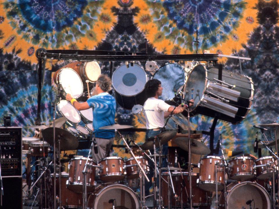 Bill Kreutzman and Mickey Hart