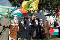 Protest in support of Palestinians, in Kfar Kila