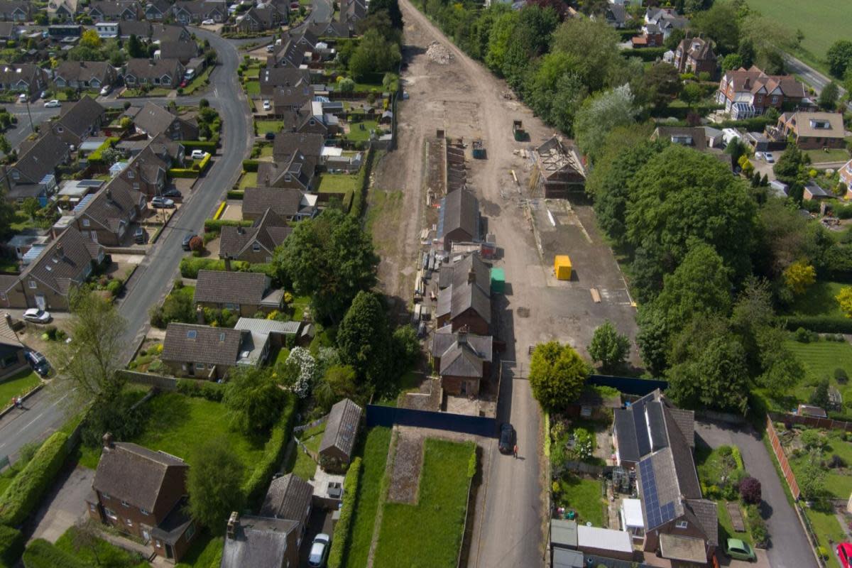 An aerial view of the site <i>(Image: Pic supplied)</i>