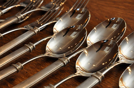 Yes, nice silverware is part of MY 