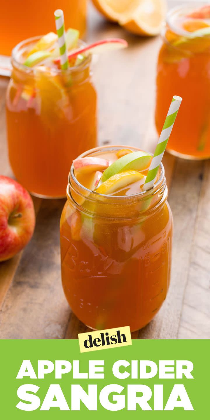 apple cider sangria