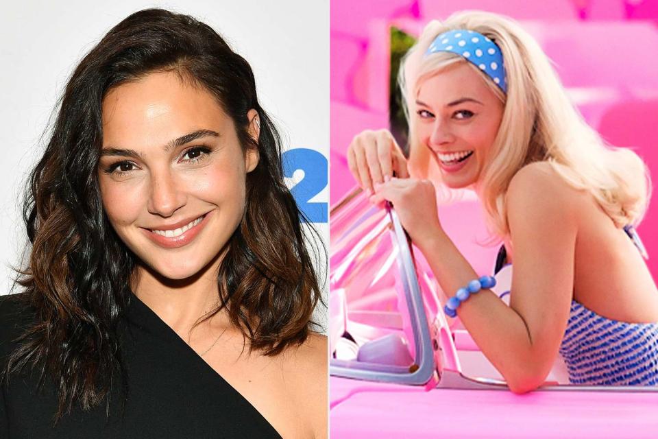 <p>Dia Dipasupil/Getty, Jaap Buitendijk/Warner Bros. Entertainment Inc.</p> Gal Gadot and Margot Robbie