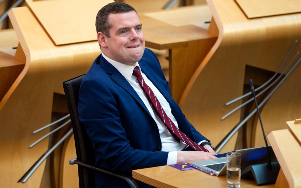 Douglas Ross, the Scottish Tory leader and Moray MP - PA