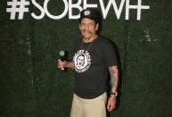 <p>Actor <a href="https://people.com/movies/danny-trejo-cancer-battle-erectile-dynsfunction/" rel="nofollow noopener" target="_blank" data-ylk="slk:Danny Trejo;elm:context_link;itc:0;sec:content-canvas" class="link ">Danny Trejo</a> gets on the mic during the Capital One Early Access Tacos & Tequila event presented by Tequila Cazadores at the South Beach Wine & Food Festival on Feb. 25 in Miami Beach.</p>