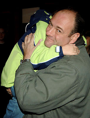 James Gandolfini at the NY premiere of Warner Bros. Pictures' Harry Potter and the Goblet of Fire