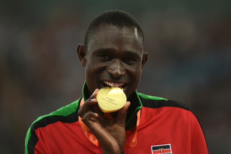 Kenya's David Rudisha will compete in the rarely-run 600m at the Diamond League meeting in Birmingham