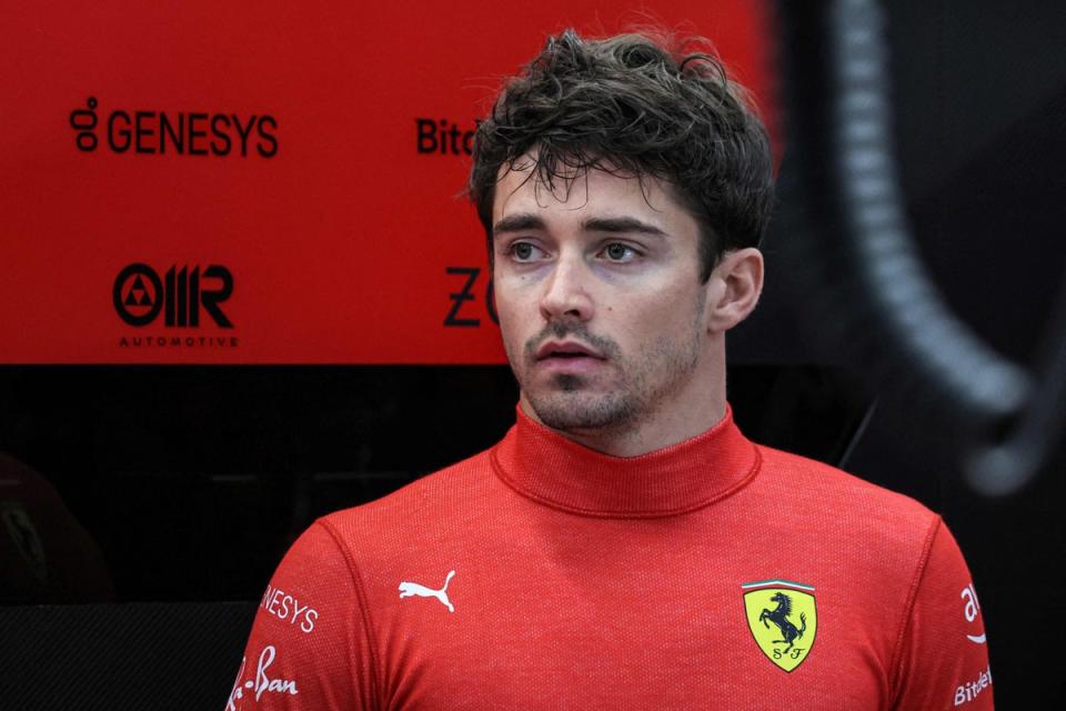 Charles Leclerc was left frustrated in Jeddah (AFP)