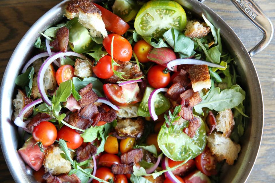 Skillet BLT Panzanella