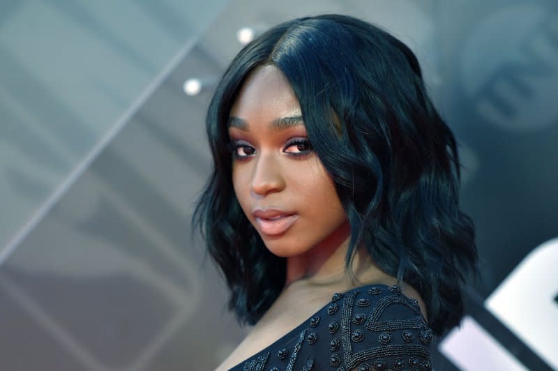 Normani attends the NBA Awards in 2018. File Photo by Chris Chew/UPI