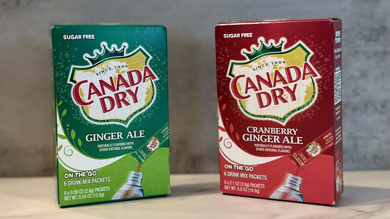 Canada Dry drinks