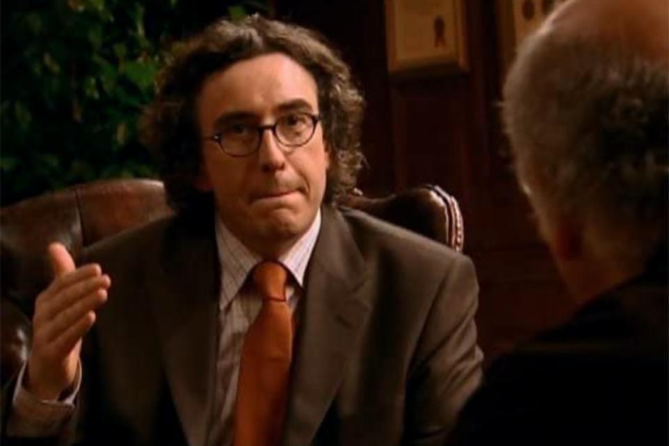 The Therapists (2007) Steve Coogan and Larry David in Curb Your Enthusiasm (2000)