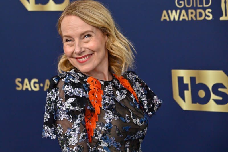 Amy Ryan attends the SAG Awards at The Barker Hangar in Santa Monica, Calif., in 2022. File Photo by Jim Ruymen/UPI