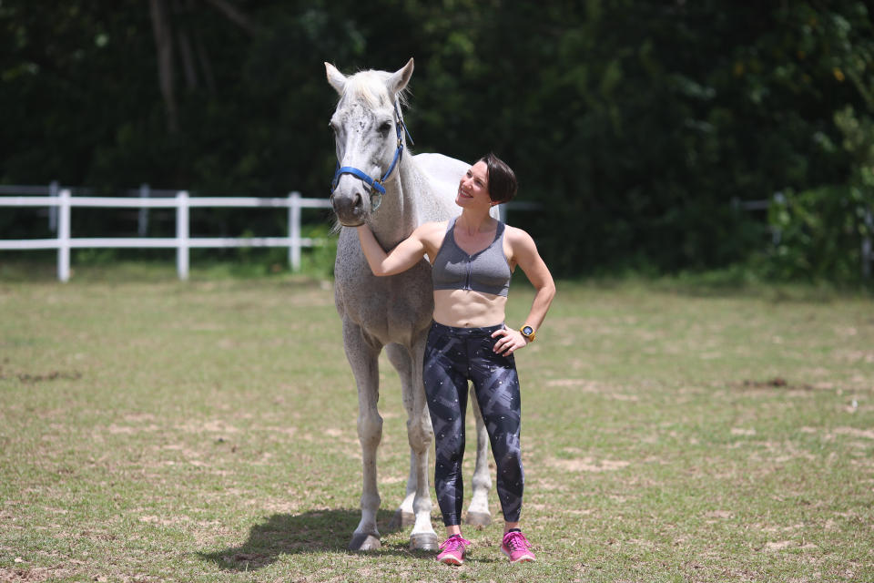 Singapore #Fitspo of the Week: Amelie Marivain. (PHOTO: Cheryl Tay)