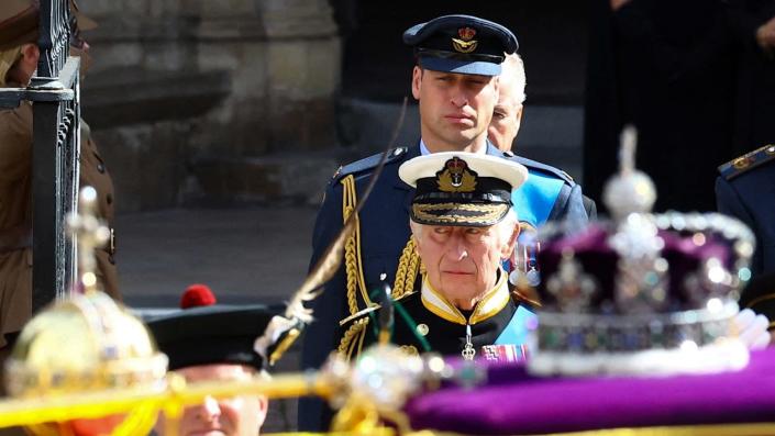 With King Charles III and his eldest son Prince William leading the British monarchy, royal experts have said the public should not expect to see Andrew anytime soon. <span class="copyright">Hannah McKay/Pool/AFP via Getty Images</span>