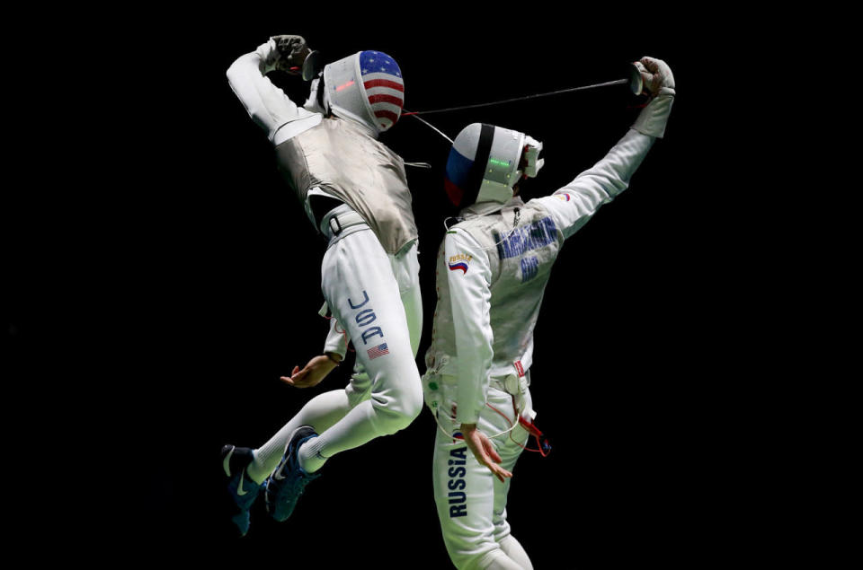 Men’s Foil Team Semifinals