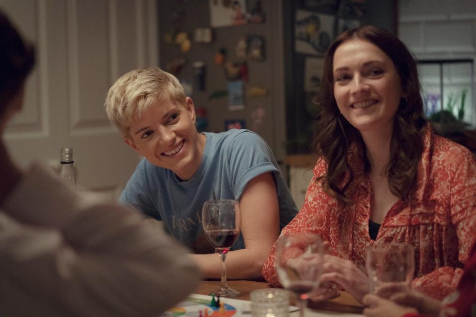 Mae Martin and Charlotte Ritchie on Feel Good (Netflix)