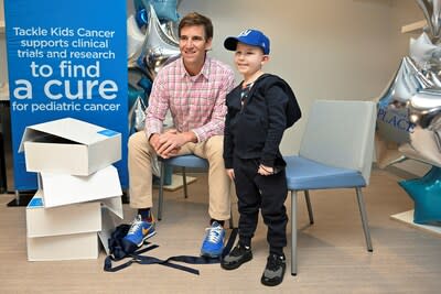 Eli Manning steps in to Tackle Kids Cancer - News