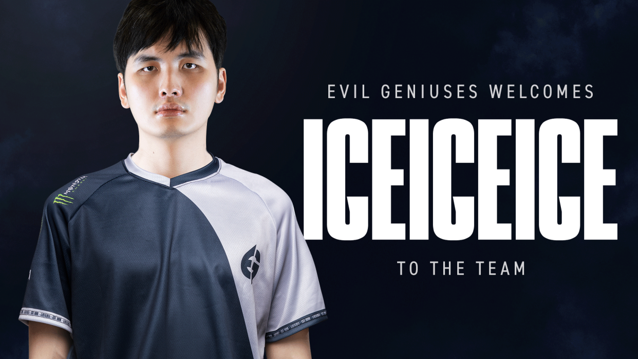 Daryl 'iceiceice' Koh joins Evil Geniuses (Photo: Evil Geniuses Facebook Page)