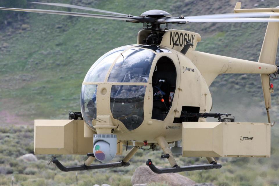 Unmanned Little Bird helicopter