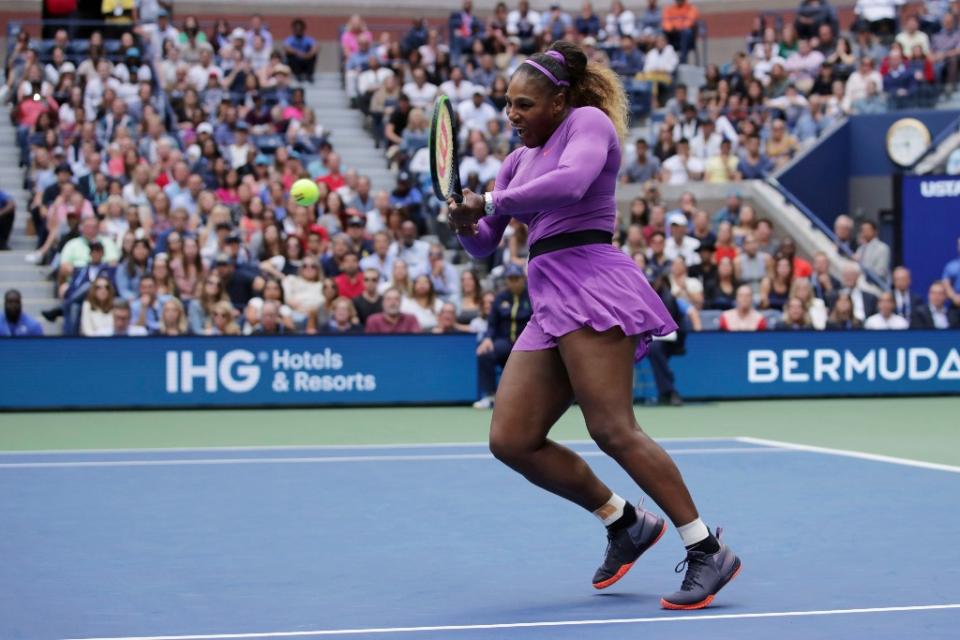 Serena Williams at the finals of the 2019 US Open. - Credit: Shutterstock