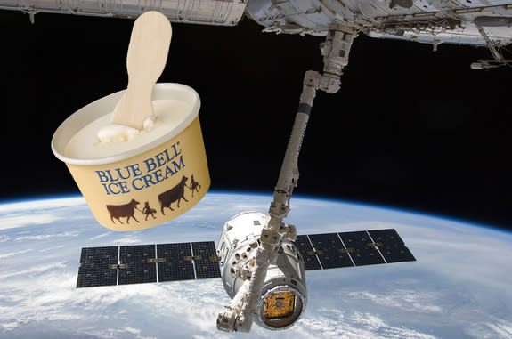 Astronaut Ice Cream: Frozen Dessert Launching to Space Station