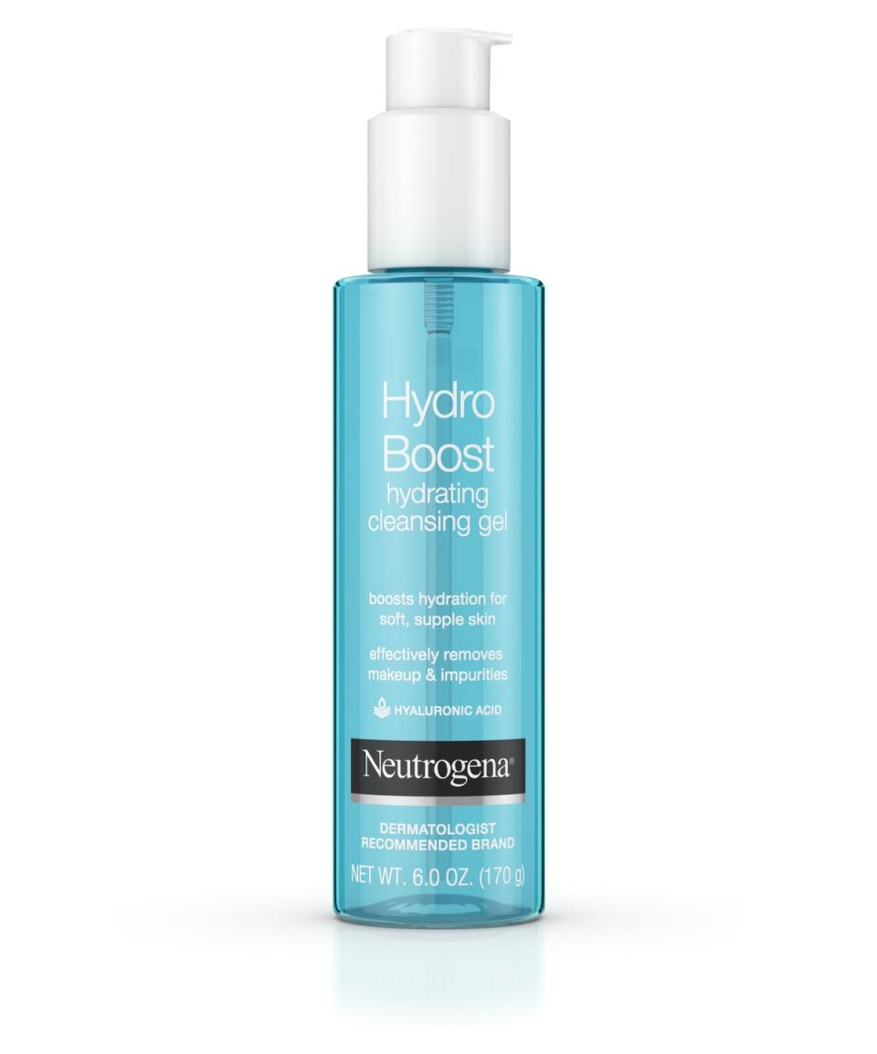 Neutrogena Hydro Boost cleansing gel. 