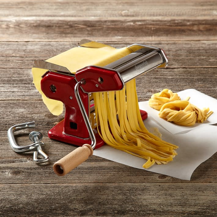 <p><a href="https://go.redirectingat.com?id=74968X1596630&url=https%3A%2F%2Fwww.williams-sonoma.com%2Fproducts%2Fimperia-pasta-machine&sref=https%3A%2F%2Fwww.delish.com%2Fkitchen-tools%2Fcookware-reviews%2Fg41696870%2Fbest-gifts-for-chefs%2F" data-i13n="elm:affiliate_link;elmt:premonetized" rel="sponsored" target="_blank" data-ylk="slk:Shop Now;elm:affiliate_link;elmt:premonetized;itc:0;sec:content-canvas" class="link rapid-noclick-resp rapid-with-clickid etailiffa-link">Shop Now</a></p> <p>Imperia Pasta Machine Copper</p> <p>Williams Sonoma</p> <p>$149.95</p>