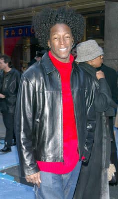 Dean Edwards of Saturday Night Live at the Radio City Music Hall premiere of Ice Age