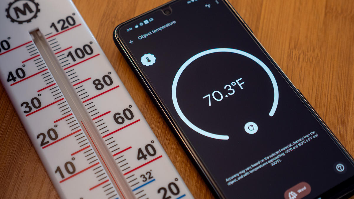 Google could make the Pixel 8 Pro's thermometer a practical health