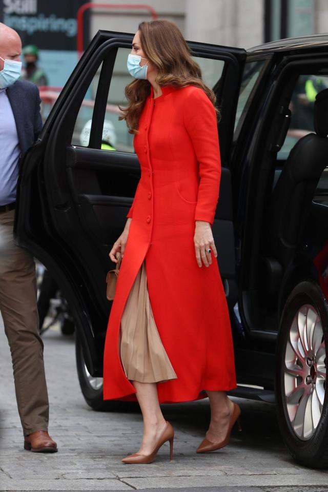 Bright clearance red heels