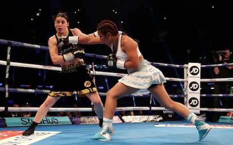 Katie Taylor and Anahi Esther Sanchez - Credit: PA