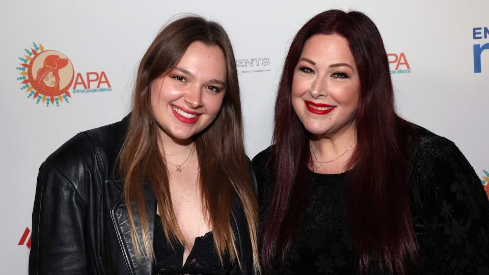 Carnie Wilson with daughter Lola Sofia Bonfiglio, 2022