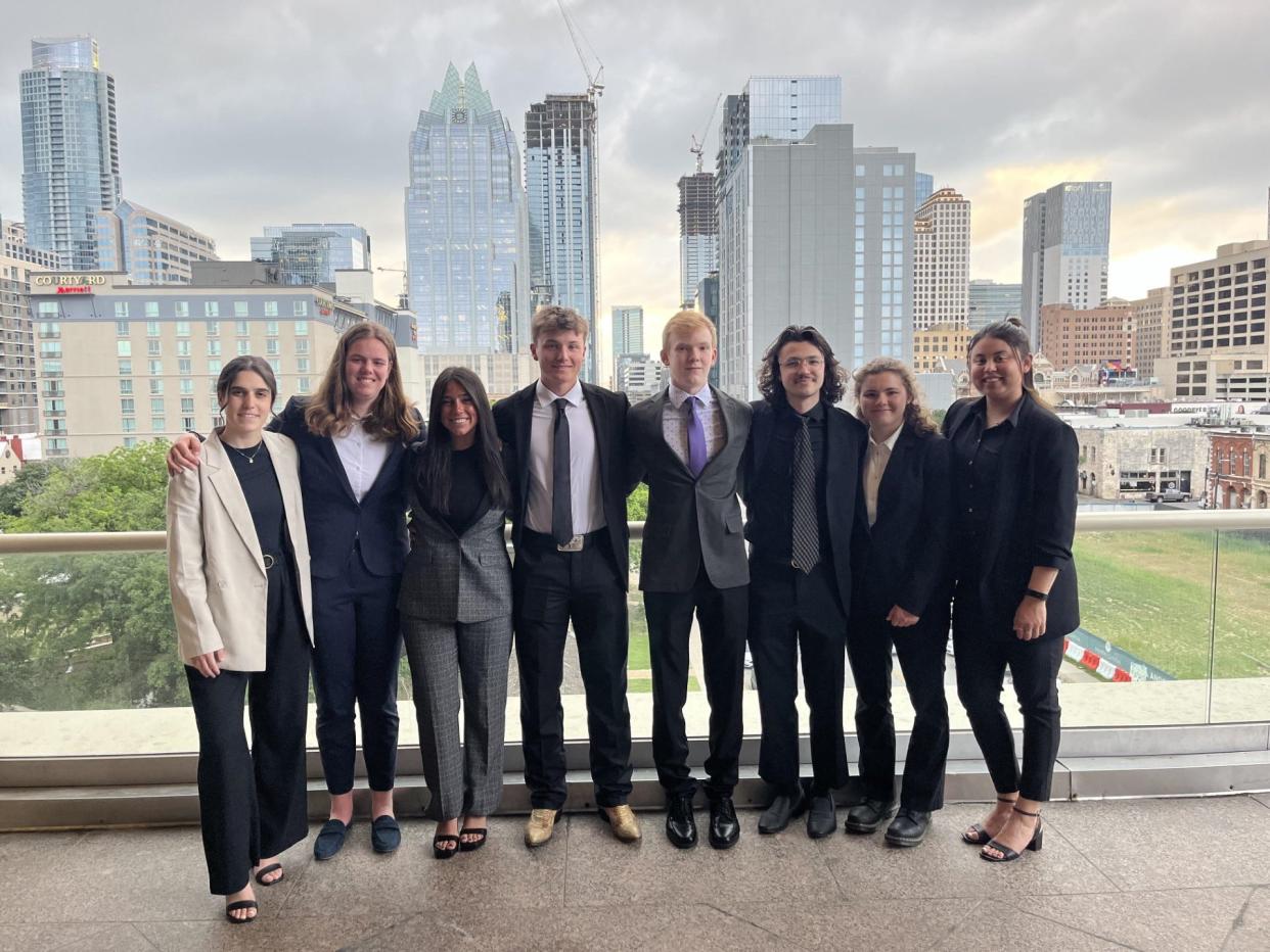 Cleary University students brought home two grand awards from the DECA Career Development Conference in Austin, Texas, in late April.